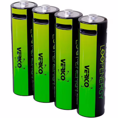 Аккумулятор Verico AAA USB Type-C 600mAh 1.5V Li-ion * 4 (LoopEnergy) (1UDBT-A2WEBC-NN)