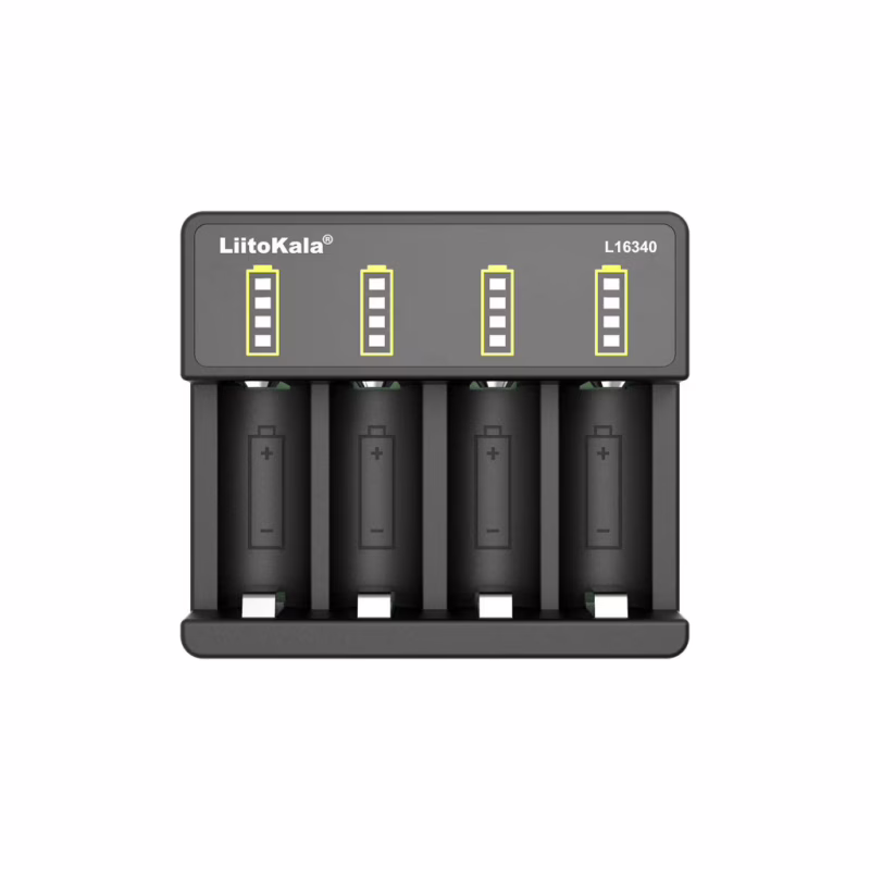 Зарядное устройство для аккумуляторов Liitokala 4 Slots, Li-ion, 16340, CR123A (Lii-L16340)