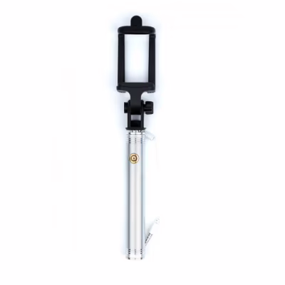 Монопод для селфі Grand-X Metallic Jack 3,5 U-крепление 170-750мм Silver (MPGJMS)