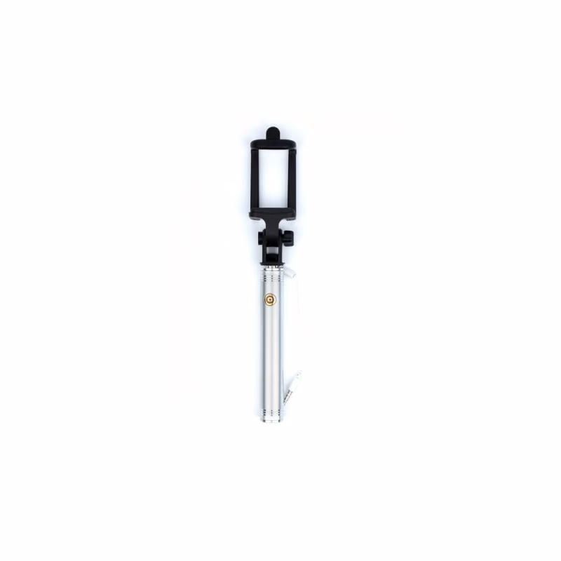 Монопод для селфі Grand-X Metallic Jack 3,5 U-крепление 170-750мм Silver (MPGJMS)