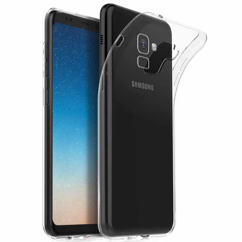 Чехол для мобильного телефона для SAMSUNG Galaxy A8 Plus 2018 Clear tpu (Transperent) Laudtec (LC-A73018BP)