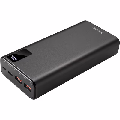 Батарея универсальная Sandberg 20000mAh, PD/20W, QC/3.0, USB-C, Micro-USB, USB-A (420-59)