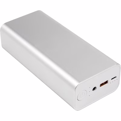 Батарея универсальная PowerPlant 30000mAh, PD/76W, QC/3.0, DC 12-19V, USB-C(65W Max), USB-A (PB930548)