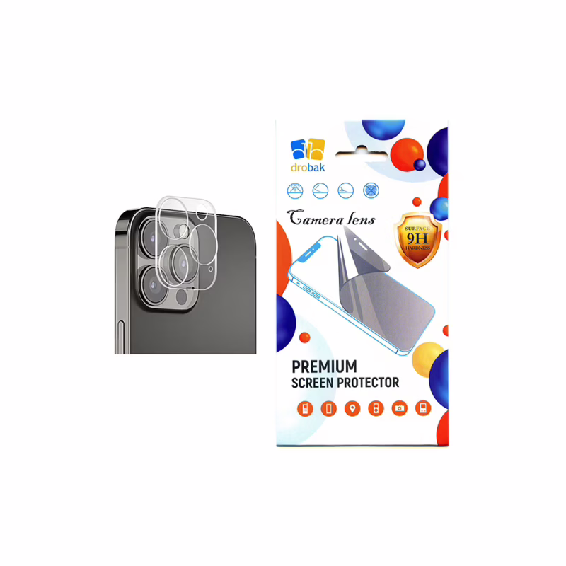 Скло захисне Drobak 3D camera Apple iPhone 14 (505065)