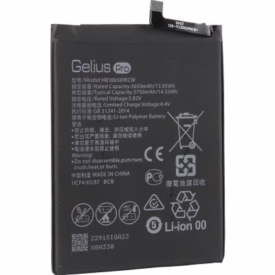 Аккумуляторная батарея Gelius Huawei HB386589ECW Honor 8x/Honor 20 (00000086380)