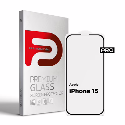 Скло захисне Armorstandart Pro Apple iPhone 15 (ARM71483)
