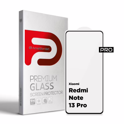 Скло захисне Armorstandart Pro Xiaomi Redmi Note 13 Pro 5G Black (ARM71828)