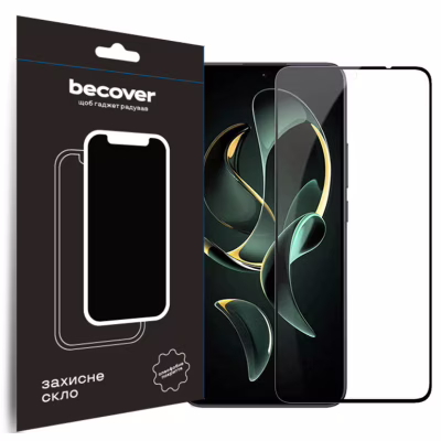 Скло захисне BeCover Xiaomi 13T/13T Pro Black (710171)