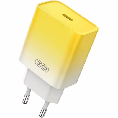 Зарядное устройство XO CE18 PD30W USB-C Yellow (XO-CE18-YEL)