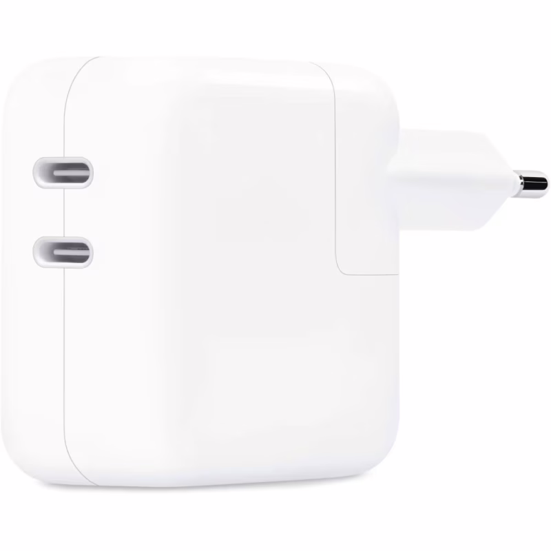 Зарядний пристрій Apple 35W Dual USB-C Power Adapter Model A2676 (MW2K3ZM/A)