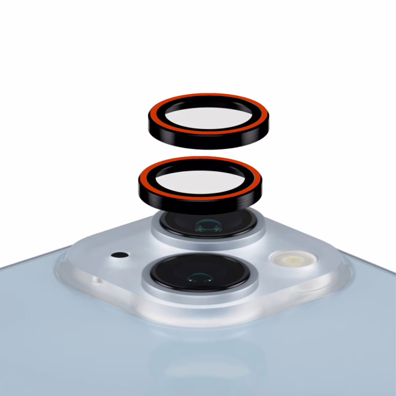 Стекло защитное Armorstandart for Camera AR iPhone 15 / 15 Plus Red (ARM76135)