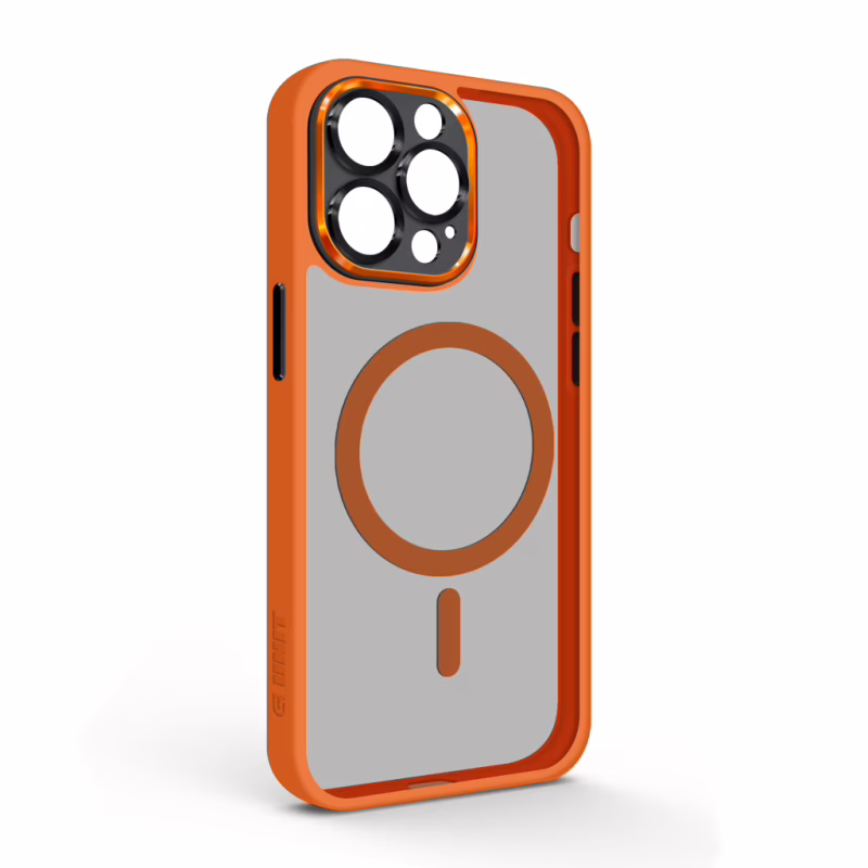 Чехол для мобильного телефона Armorstandart Unit MagSafe SE Apple iPhone 14 Pro Max Orange Black (ARM75376)