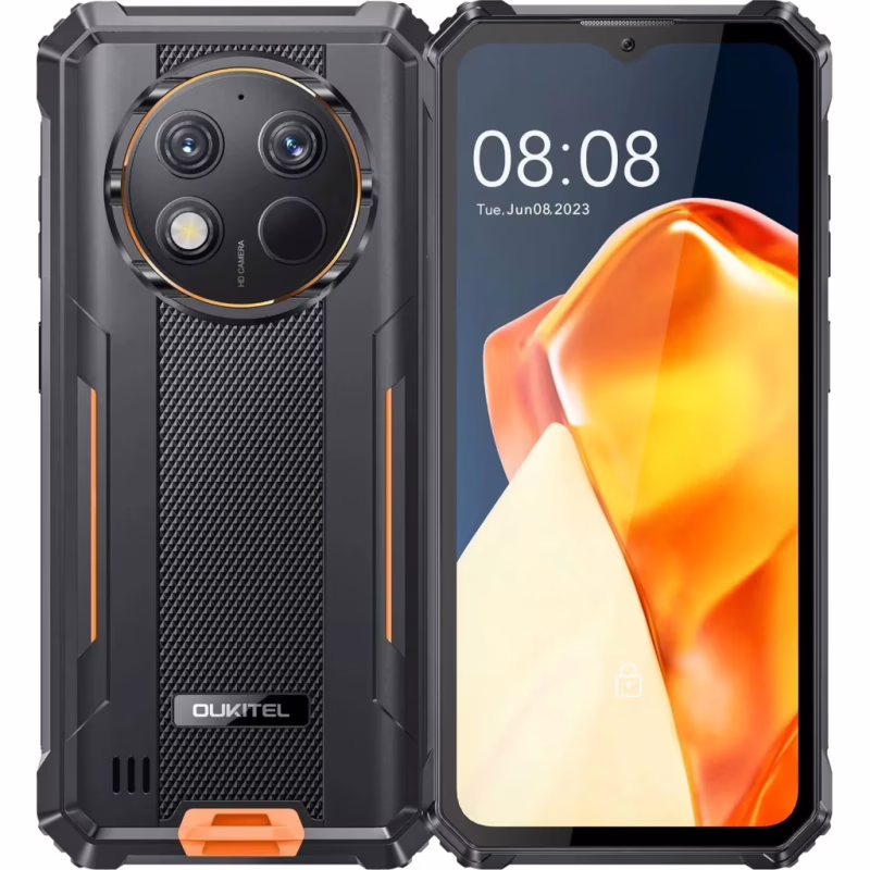 Мобільний телефон OUKITEL WP28S 4/128GB Orange (6931940757614)
