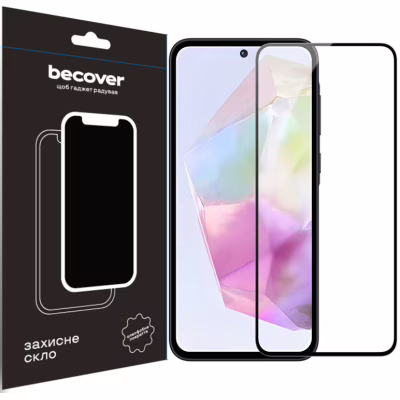 Скло захисне BeCover Samsung Galaxy S24 FE SM-S721 Black (712485)
