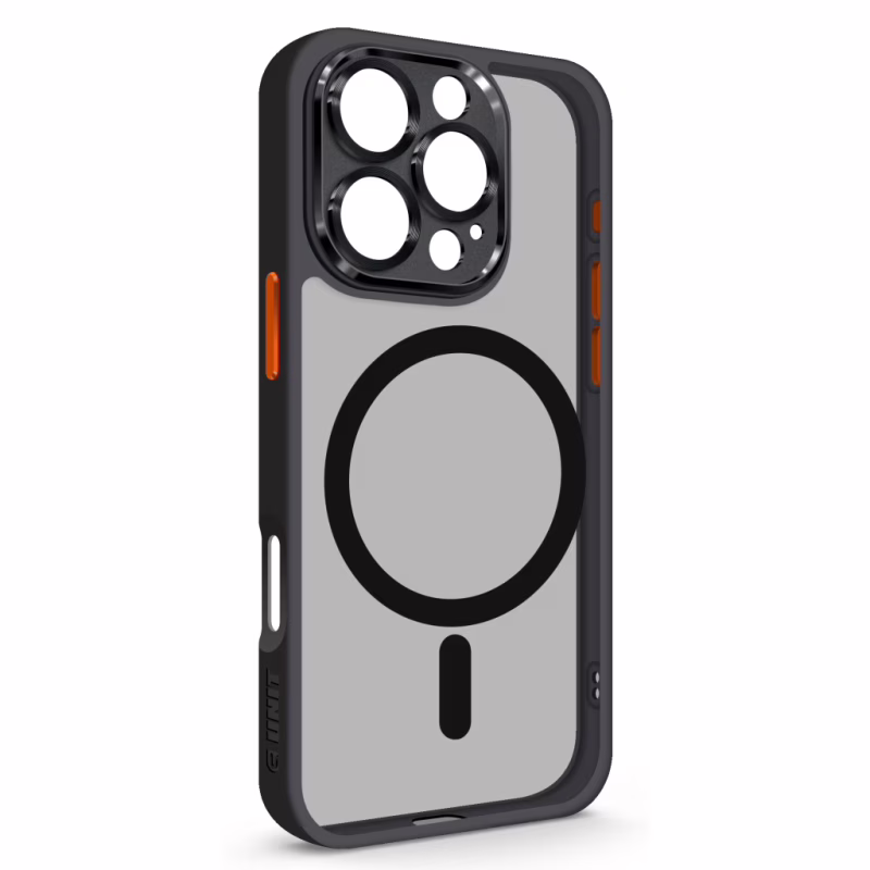 Чохол до мобільного телефона Armorstandart Unit MagSafe SE Apple iPhone 16 Pro Black Orange (ARM81147)