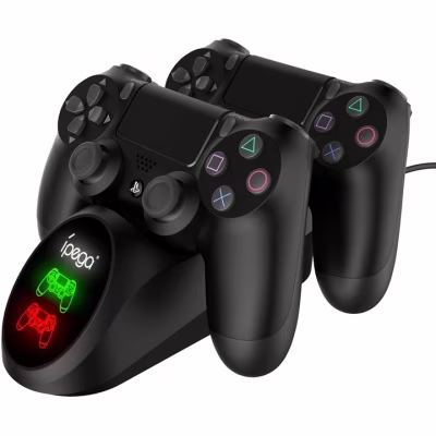 Зарядний пристрій iPega PG-9180 Для геймпадів PS4 Black (PG-9180)
