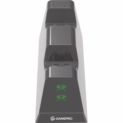 Зарядний пристрій GamePro CHS420B Для геймпадів DualSense PS5 Black (CHS420B)