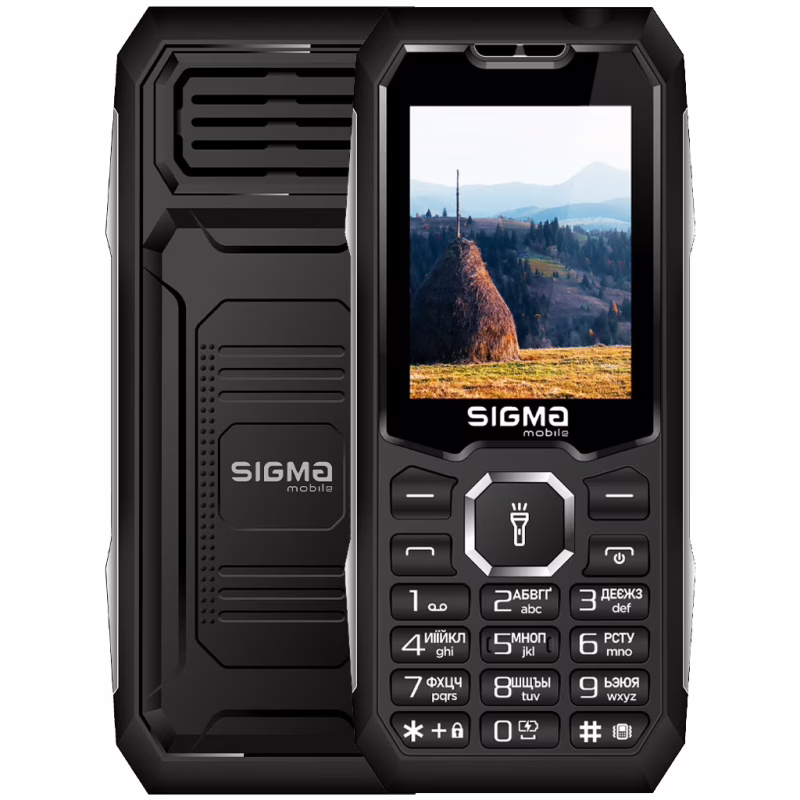 Мобільний телефон Sigma X-style 341 BRO Type-C Black (4827798368411)