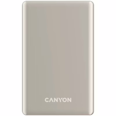 Батарея универсальная Canyon 10000mAh OnPower 510 slim Magsafe PD/20W Beige (CNS-CPB510BE)