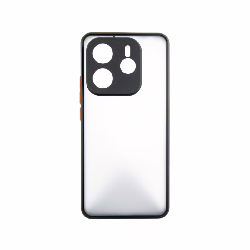 Чехол для мобильного телефона Dengos Matte Xiaomi Redmi Note 14 5G (Black) (DG-TPU-MATT-155)