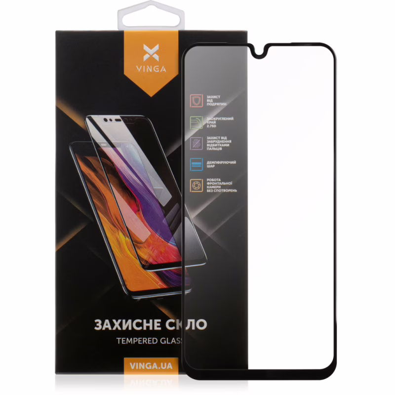 Стекло защитное Vinga Samsung Galaxy A26 5G (VGSAA26)