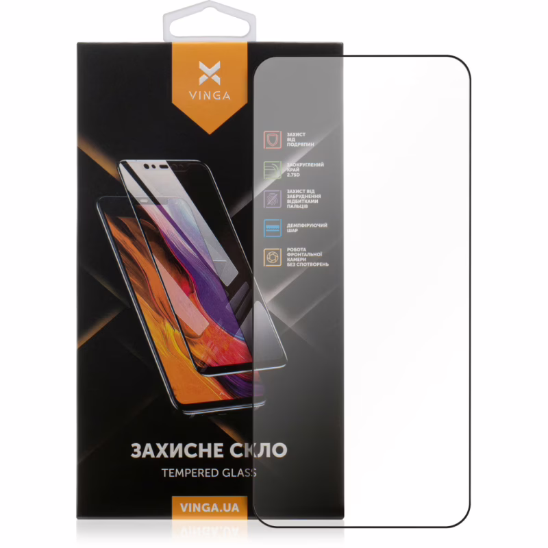 Стекло защитное Vinga Samsung Galaxy S24 (VGSAS24)