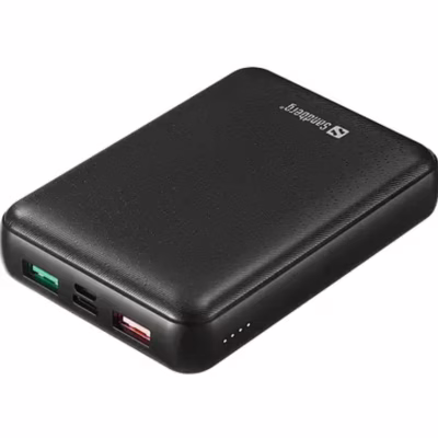 Батарея універсальна Sandberg 15000mAh, PD/45W(20V/2.25A), QC3.0, USB-C, Micro-USB, USB-A*2 (420-66_)