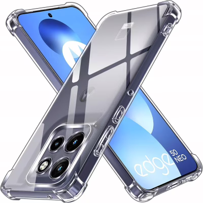 Чохол до мобільного телефона BeCover Anti-Shock Motorola Edge 50 Neo Clear (713150)