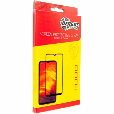 Стекло защитное Dengos Full Glue Xiaomi Redmi Note 14S (black) (TGFG-392)