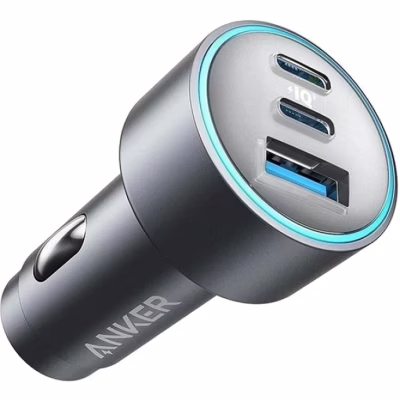 Зарядний пристрій Anker 325 PowerDrive USB-C PD67W + USB-A 22.5W Black (A2731HA1)