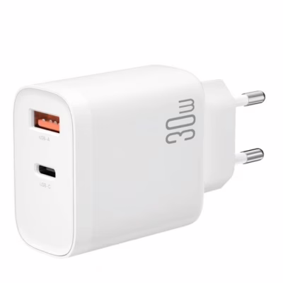 Зарядний пристрій XO 1xUSB-C PD30W + 1xUSB QC3.0 (XO-QC16)