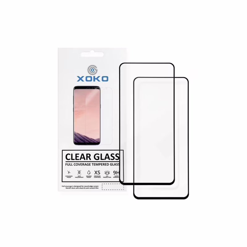 Стекло защитное XoKo Full Cover Ultra-Thin Tecno Spark 9 Pro Black 2 pcs (XK-FCU-TC-SP9)
