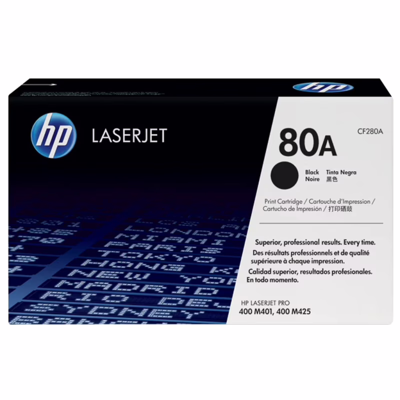 Картридж HP LJ 80A для Pro 400 M401/Pro 400 MFP M425 (CF280A)