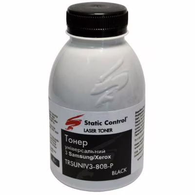 Тонер Samsung TRSUNIV3 80 г Static Control (TRSUNIV3-80B-P)
