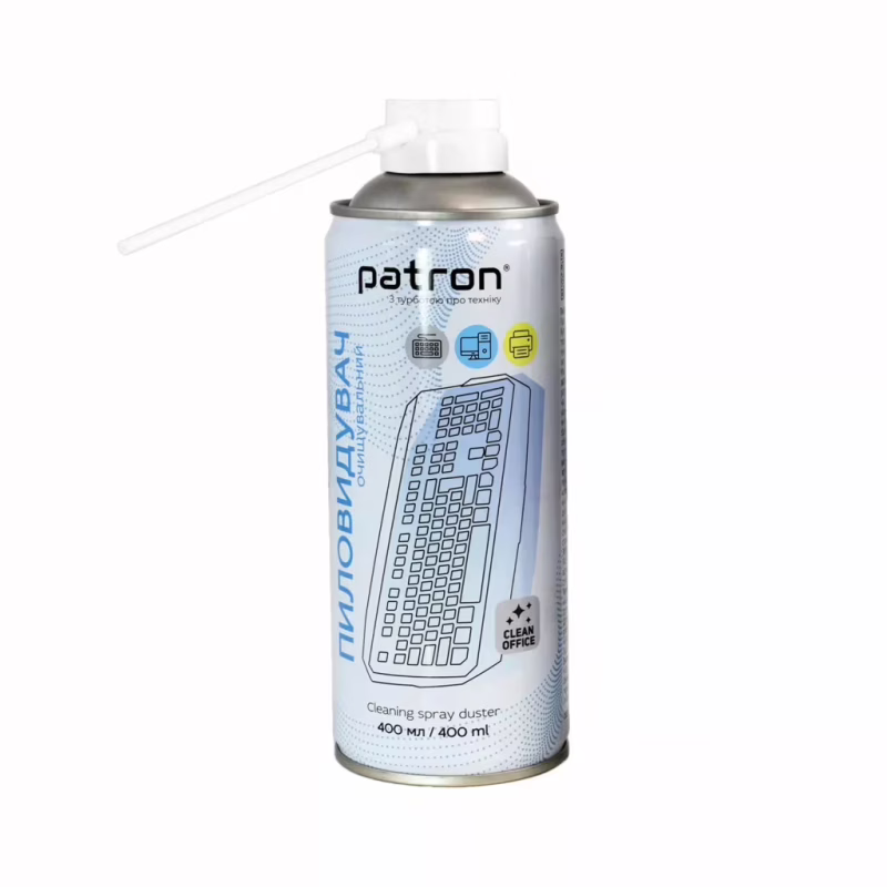 Чистящий сжатый воздух spray duster 400ml Patron (F3-020)