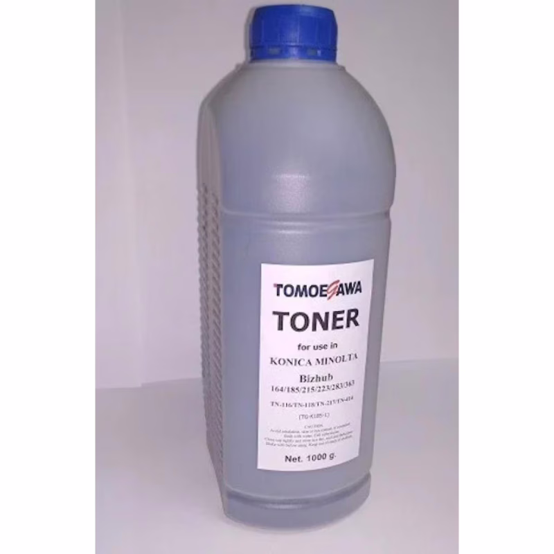 Тонер Konica Minolta Bizhub 164/185/215/223/226, TN-116/118/217/414, 1kg Tomoegawa (TG-K185-1)