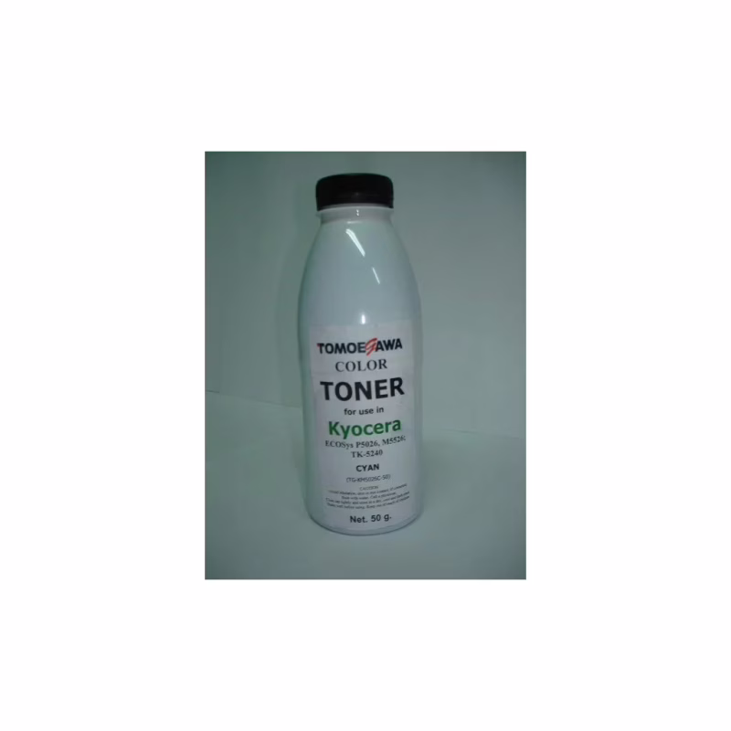 Тонер KYOCERA TK-5240 (50г) Cyan Tomoegawa (TG-KM5026C-50)