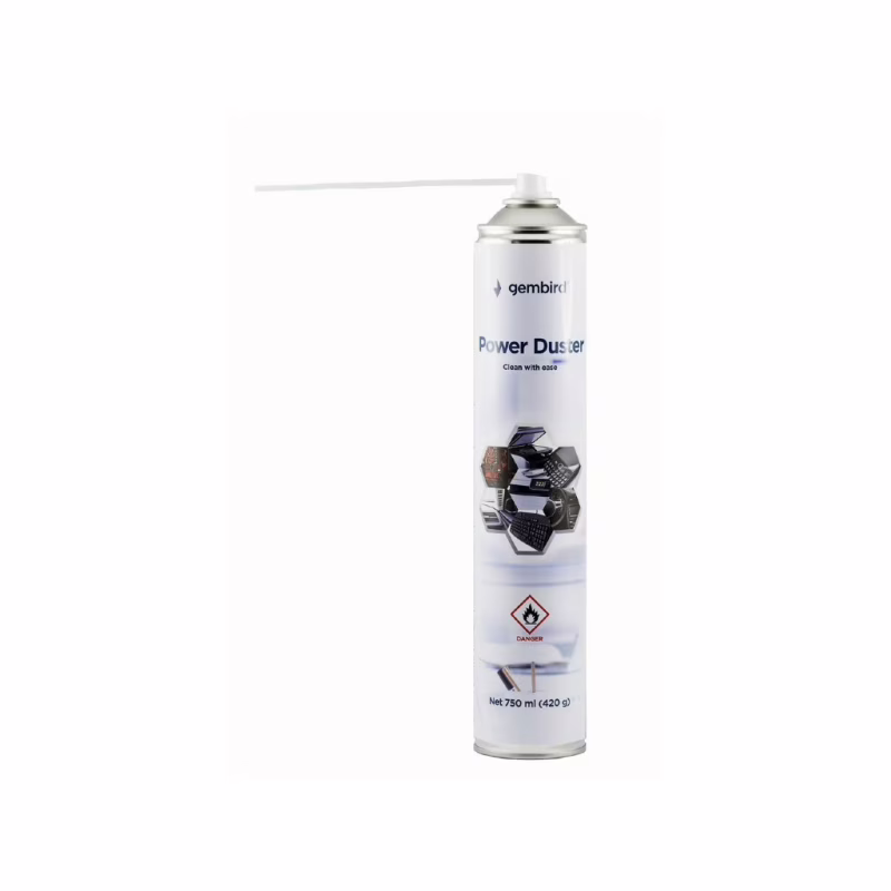 Чистящий сжатый воздух spray duster 750ml Gembird (CK-CAD-FL750-01)