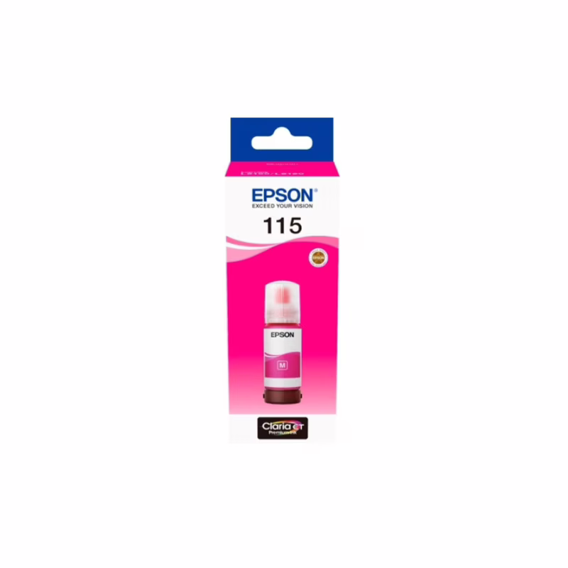 Контейнер с чернилами Epson 115 EcoTank Magenta (C13T07D34A)