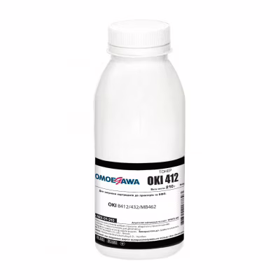 Тонер OKI B412/432/MB462 , 210г Black Tomoegawa (NRX-01-210)