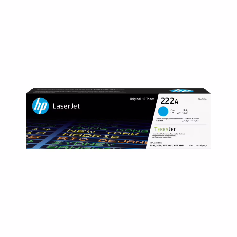 Картридж HP CLJ 222A Cyan 1.2K (W2221A)