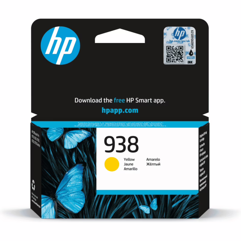 Картридж HP 938 Yellow 800ст (4S6X7PE)