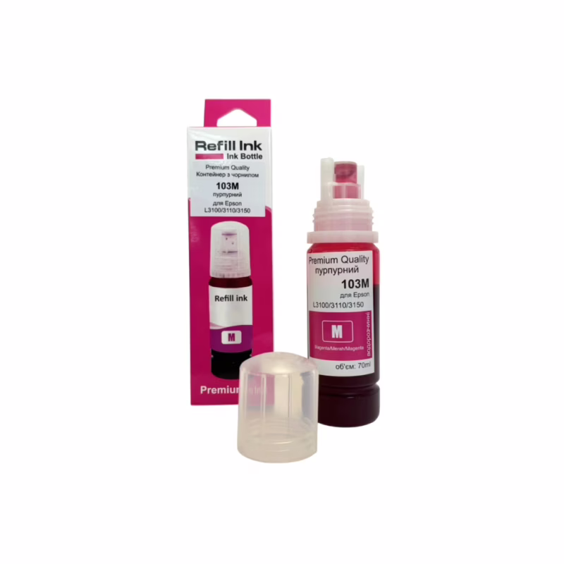Чорнило Premium Quality Epson 103M 70мл Magenta (70264884)