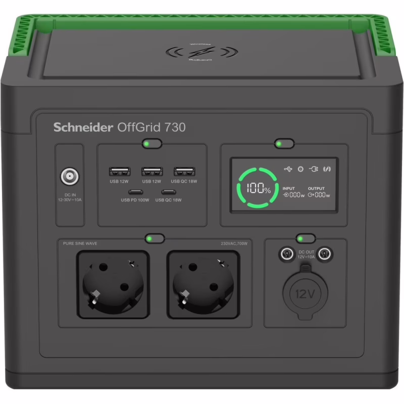 Зарядна станція Schneider Electric 700, 738Wh (PPS730-GR)