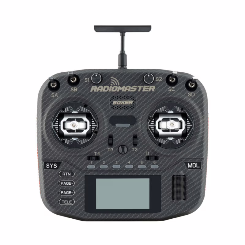 Пульт управління для дрона RadioMaster Boxer MAX ELRS AG01 BLACK (HP0157.0056-M2-BLK)