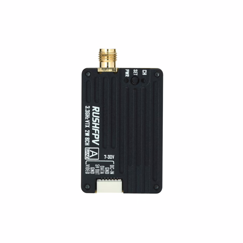 Видеопередатчик (VTX) RushFPV 3.3G 2W VTX + antenna (CC-01)