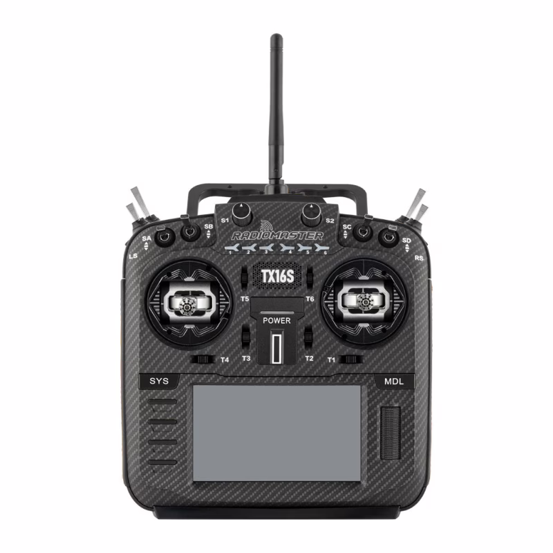 Пульт управления для дрона RadioMaster TX16S MKII MAX AG01 Gimbal ELRS Black M2 (HP0157.0026-BLK)