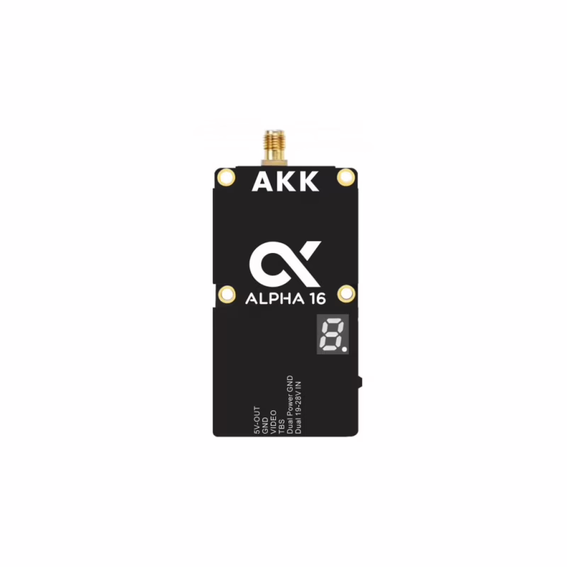 Видеопередатчик (VTX) AKK Alpha 16W 4.9G-6G 96CH (A16)