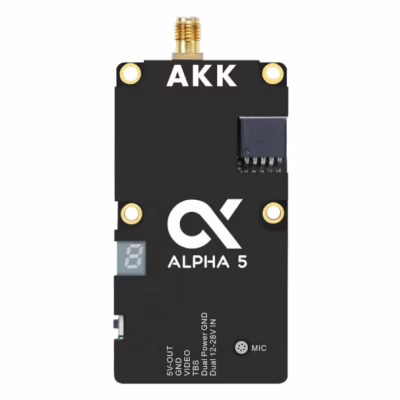 Видеопередатчик (VTX) AKK Alpha 5W 5.8GHz 80CH (58G5VTX)