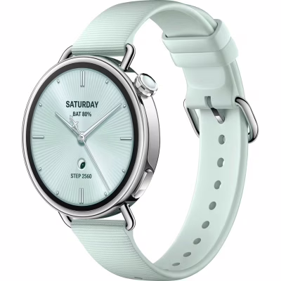 Смарт-часы Xiaomi Watch S4 41mm Fluororubber Strap Мятно-зелений BHR080CGL (1166773)